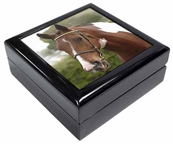 Beautiful Chestnut Horse Keepsake/Jewellery Box
