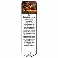 Horse Riding Cowboy Bookmark, Book mark, Printed full colour
