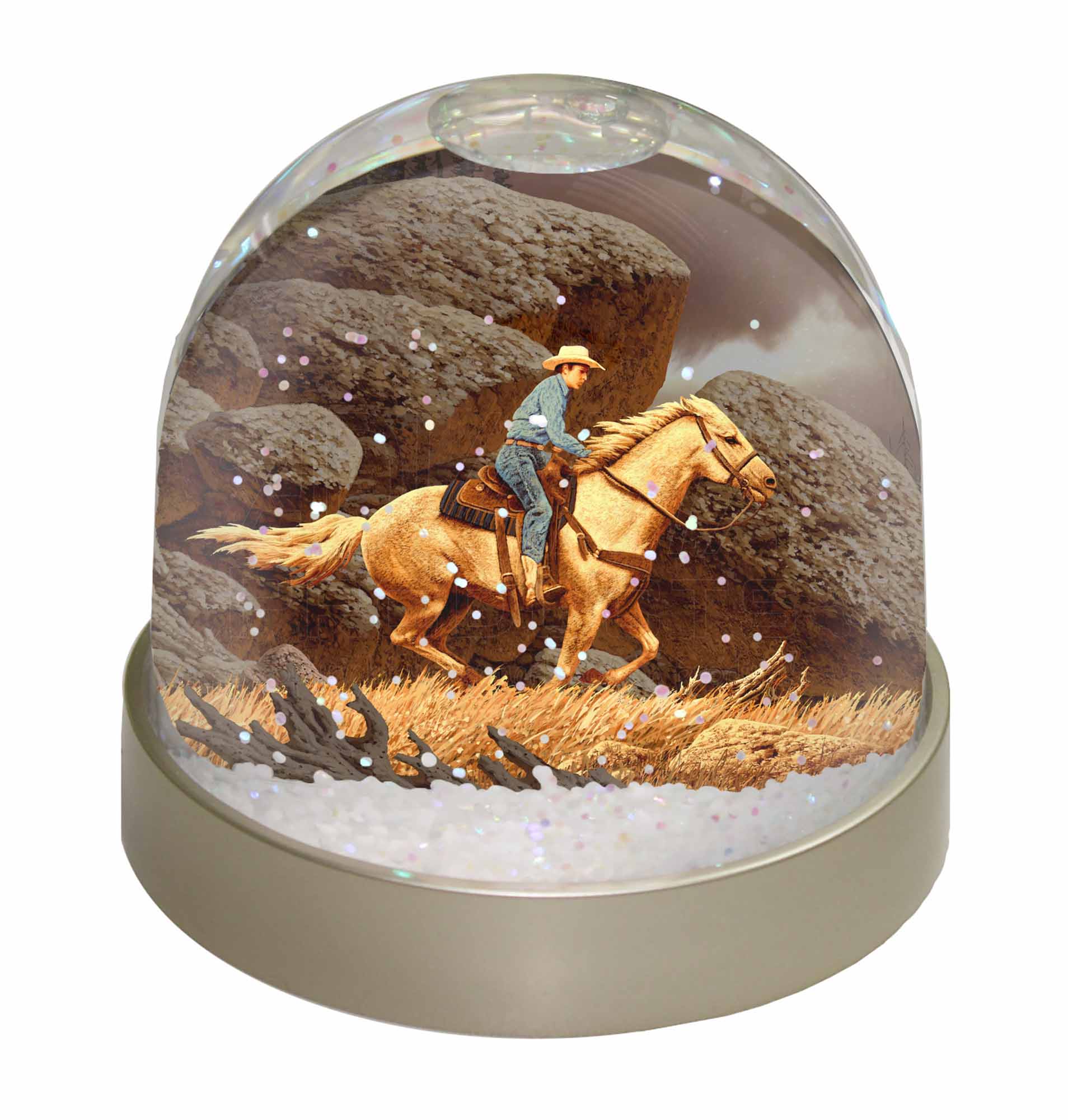 Pandarama Waterball Snow Globe Glitter Shaker Ornament Gift 