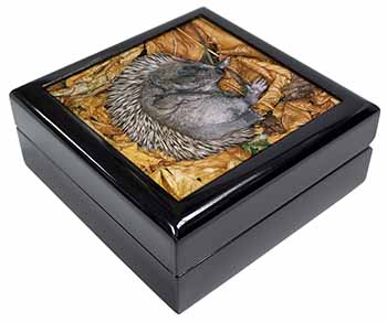 Sleeping Baby Hedgehog Keepsake/Jewellery Box