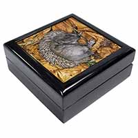 Sleeping Baby Hedgehog Keepsake/Jewellery Box