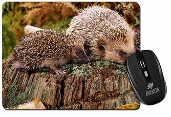 Mother and Baby Hedgehog Computer Mouse Mat