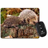 Mother and Baby Hedgehog Computer Mouse Mat