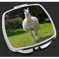 Llama Make-Up Compact Mirror