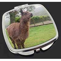 Llama Make-Up Compact Mirror