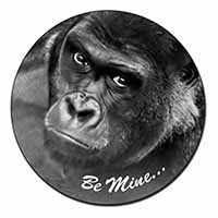 Be Mine! Gorilla Fridge Magnet Printed Full Colour