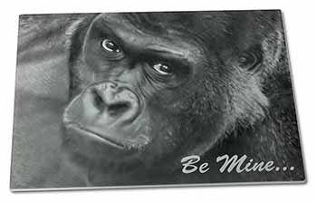 Large Glass Cutting Chopping Board Be Mine! Gorilla