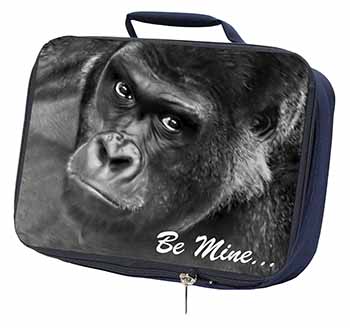 Be Mine! Gorilla Navy Insulated School Lunch Box/Picnic Bag