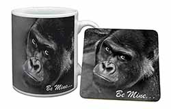 Be Mine! Gorilla Mug and Coaster Set