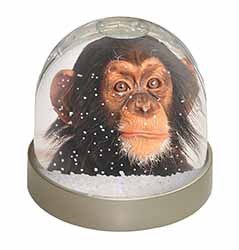 Chimpanzee Snow Globe Photo Waterball