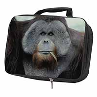 Handsome Orangutan Black Insulated School Lunch Box/Picnic Bag