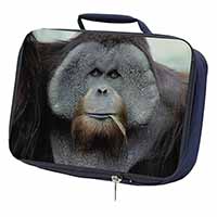 Handsome Orangutan Navy Insulated School Lunch Box/Picnic Bag