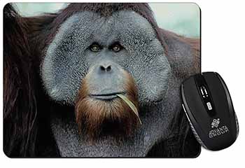 Handsome Orangutan Computer Mouse Mat