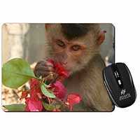 Monkey with Flowers Computer Mouse Mat Christmas Gift Idea