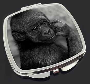 Baby Mountain Gorilla Make-Up Compact Mirror