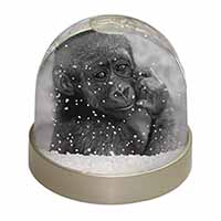 Baby Mountain Gorilla Snow Globe Photo Waterball