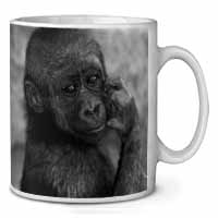 Baby Mountain Gorilla Ceramic 10oz Coffee Mug/Tea Cup Printed Full Colour - Adva