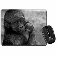 Baby Mountain Gorilla Computer Mouse Mat