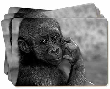 Baby Mountain Gorilla Picture Placemats in Gift Box