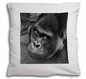 Gorilla Soft White Velvet Feel Scatter Cushion