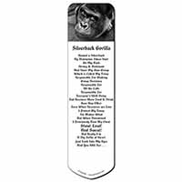 Gorilla Bookmark, Book mark, Printed full colour