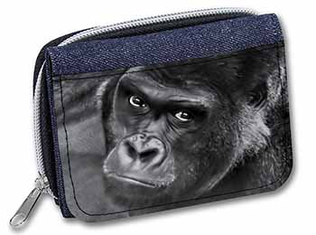 Gorilla Unisex Denim Purse Wallet
