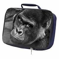 Gorilla Navy Insulated School Lunch Box/Picnic Bag