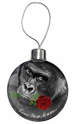 Gorilla+Red Rose 