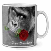 Gorilla+Red Rose 