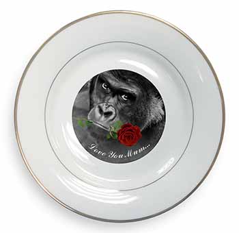 Gorilla+Red Rose 