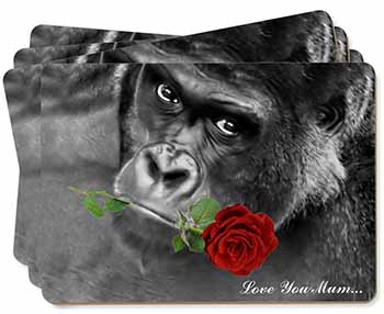 Gorilla+Red Rose 