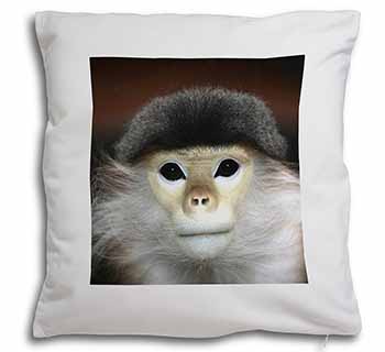 Cheeky Monkey Soft Velvet Feel Cushion Cover With Inner Pillow