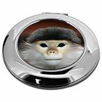 Cheeky Monkey Make-Up Round Compact Mirror Christmas Gift