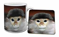 Cheeky Monkey Mug+Coaster Christmas/Birthday Gift Idea