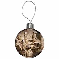 Meerkats Christmas Bauble