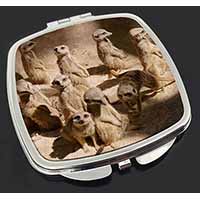 Meerkats Make-Up Compact Mirror