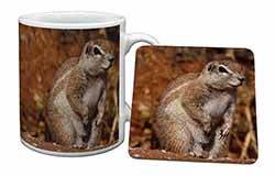 Chipmumks Mug+Coaster Christmas/Birthday Gift Idea