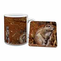 Chipmumks Mug+Coaster Christmas/Birthday Gift Idea