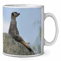 Meerkat Ceramic 10oz Coffee Mug/Tea Cup Printed Full Colour - Advanta Group®