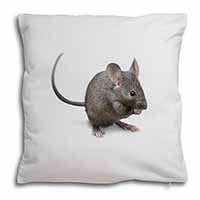 House Mouse Soft White Velvet Feel Scatter Cushion
