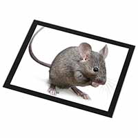 House Mouse Black Rim High Quality Glass Placemat