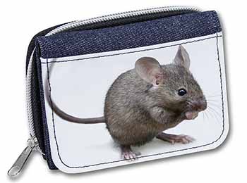 House Mouse Unisex Denim Purse Wallet