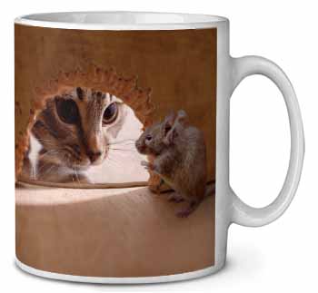 Cat and Mouse Ceramic Coffee Mug/Tea Cup