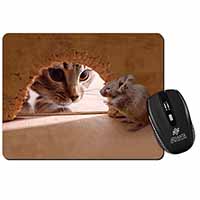 Cat and Mouse Computer Mouse Mat
