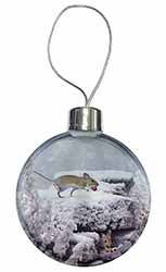 Field Mice, Snow Mouse Christmas Bauble