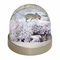 Field Mice, Snow Mouse Snow Globe Photo Waterball