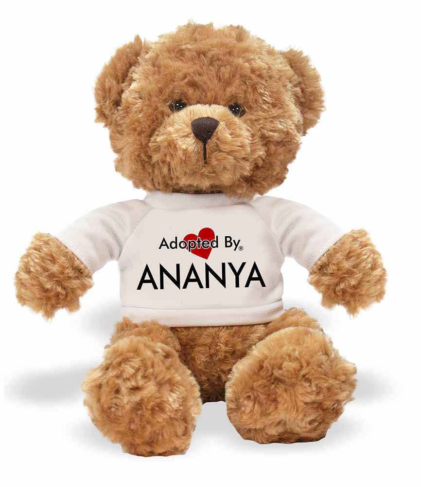 name on teddy bear