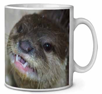 Cheeky Otters Face Ceramic 10oz Coffee Mug/Tea Cup