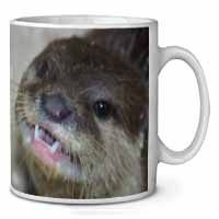 Cheeky Otters Face Ceramic 10oz Coffee Mug/Tea Cup