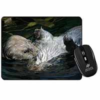 Floating Otter Computer Mouse Mat